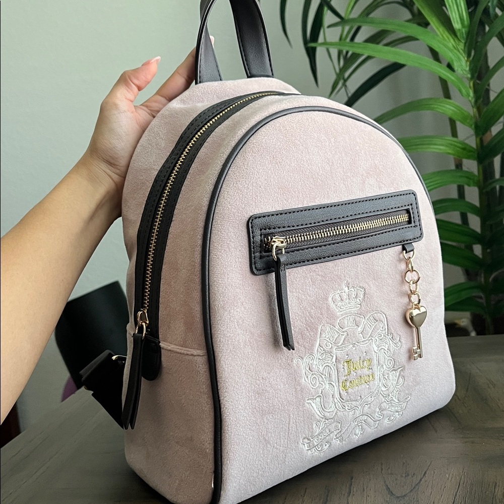 Juicy Couture Blush and Black Backpack